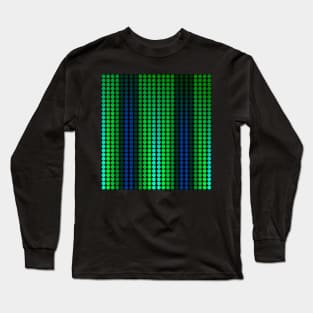 Dots green blue Long Sleeve T-Shirt